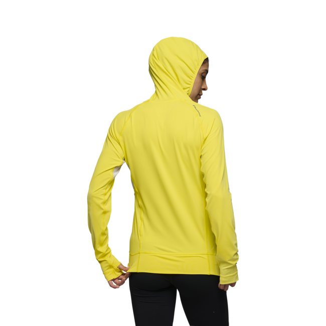 Black Diamond Alpenglow Pro pulover s kapuco ženski, clean yellow