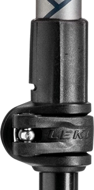 LEKI Legacy Lite Trekking Poles, Orange-Denim Blue-Light Anthracite, 100-135 cm