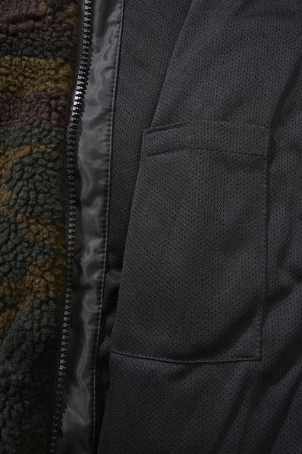 Brandit Teddyfleece jakna ženski s kapuco, Woodland
