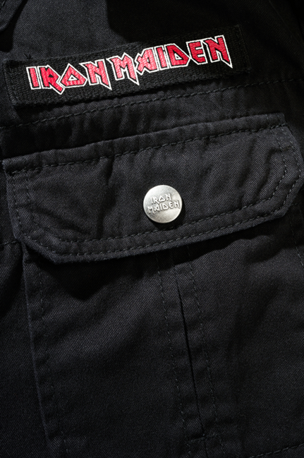 Brandit Iron Maiden NOTB vintage majica brez rokavov, črna