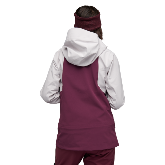 Black Diamond Recon Stretch Ski Shell smučarska jakna, ledeno rožnata-marelična