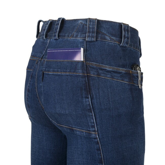 Helikon-Tex COVERT hlače taktične Denim Mid, Vintage Worn Blue