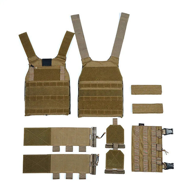 DRAGOWA Tactical Lightning telovnik taktični, coyote