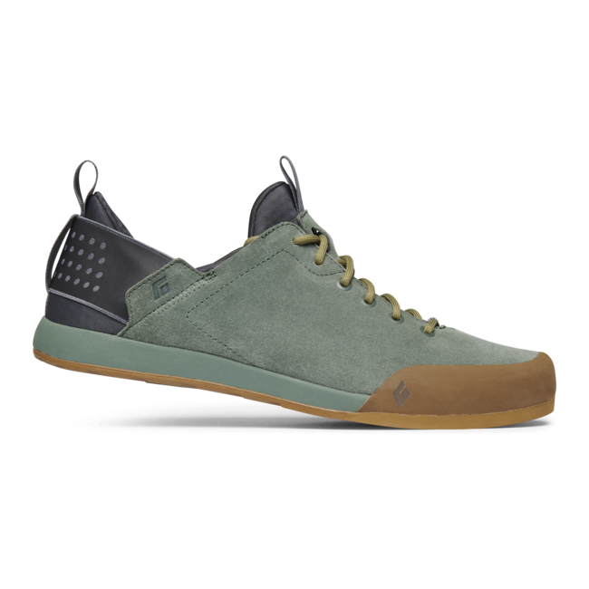 Black Diamond Session Suede usnjeno obutev moški, fir green