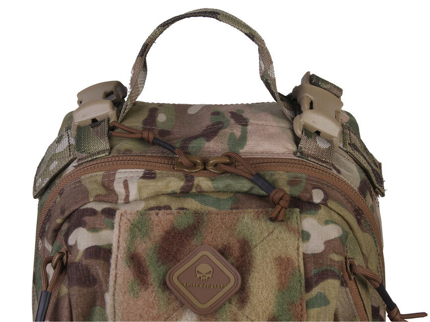 Emersongear Tactical Backpack 21L with Removable Pouch, Black 500D