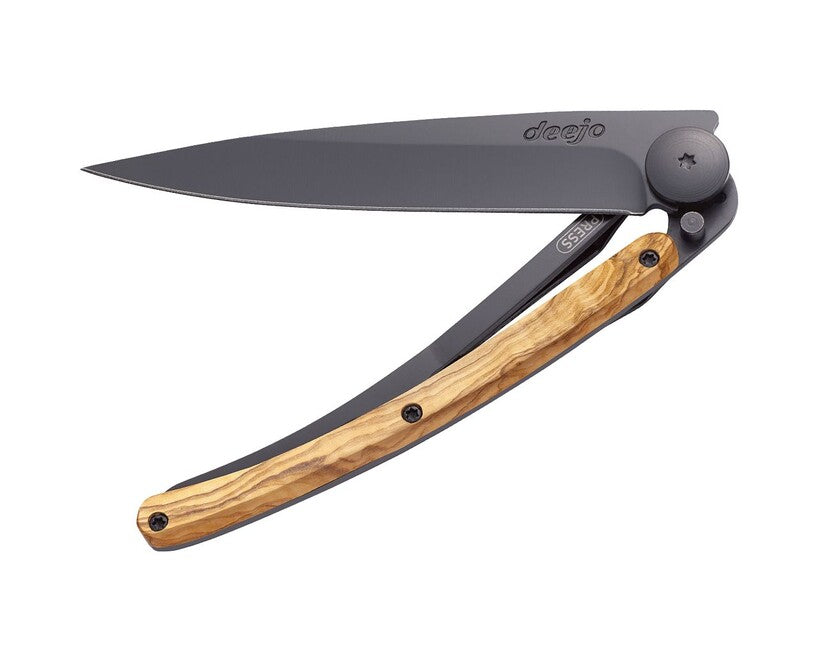 Deejo Black wood preklopni nož
