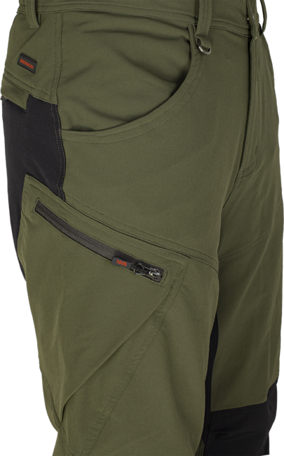 Bennon Fobos Outdoor Work Pants, Green/Black