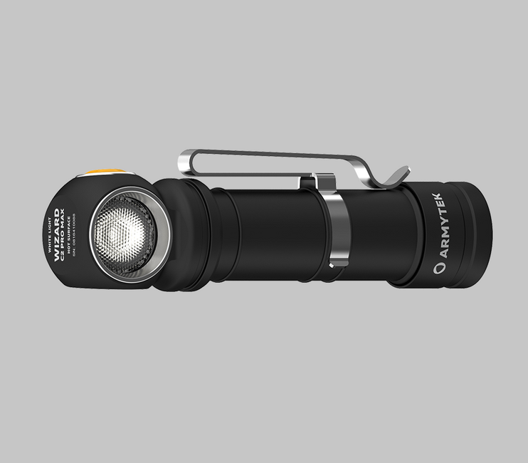 ArmyTek Wizard C2 Pro Max ročna svetilka LED z magnetskim nosilcem napajanje iz akumulatorja 1440, bela, 3720 lm
