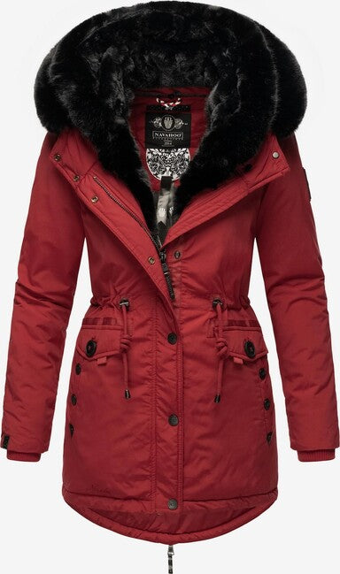 Navahoo Sweety Deluxe parka zimska ženska, temno rdeča