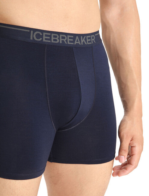 Icebreaker Anatomica moški boksarice, temno modra