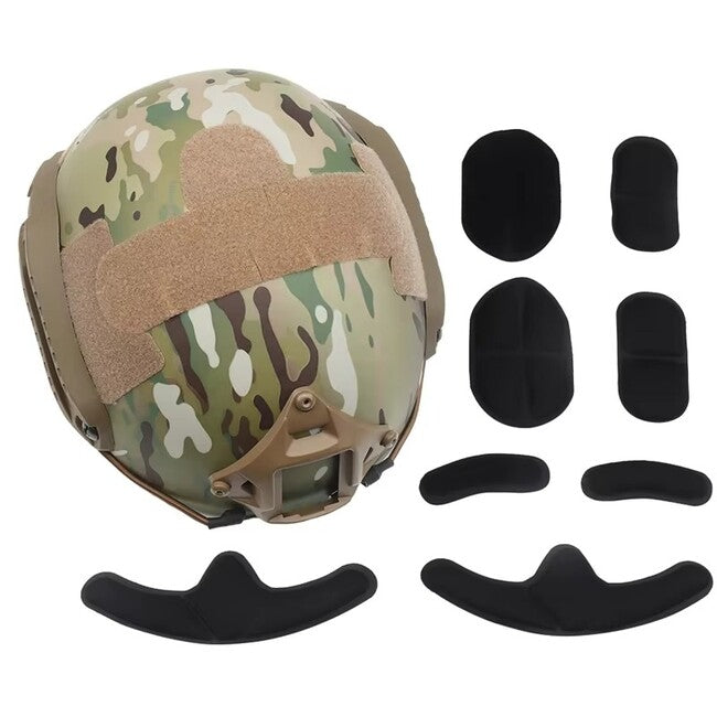 DRAGOWA Tactical Fast MH taktická helma s okuliarmi Charger, coyote (bez certifikácie)
