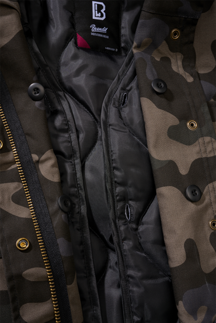 Brandit M65 Classic jakna ženski, darkcamo