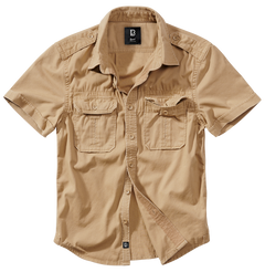 Brandit Vintage moška srajca s kratkimi rokavi 1/2, Khaki