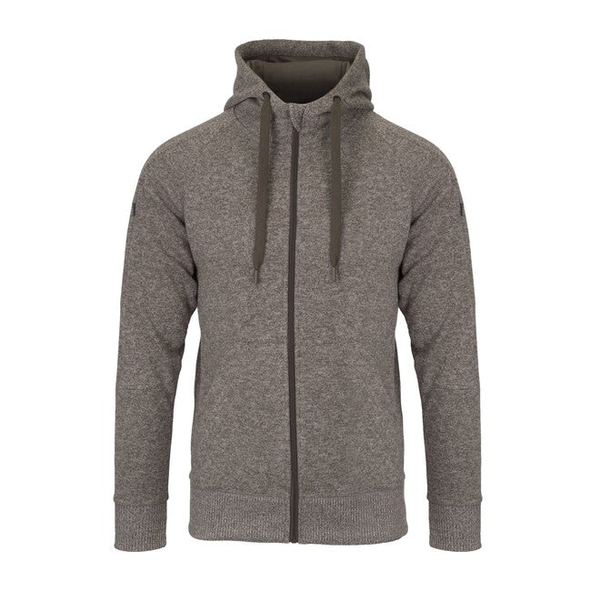 Helikon-Tex Covert pulover s kapuco taktični FullZip, Melange Light Tan