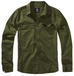 Brandit Flanellshirt srajca, olivno zelena