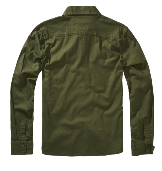 Brandit Flanellshirt srajca, olivno zelena