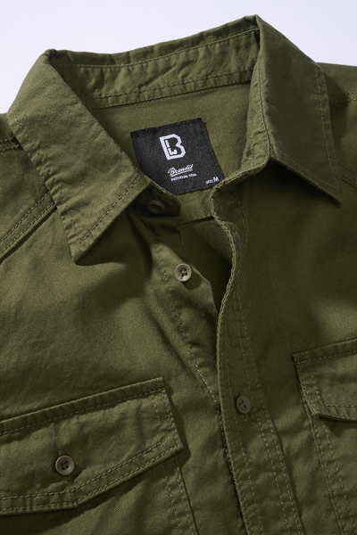 Brandit Flanellshirt srajca, olivno zelena