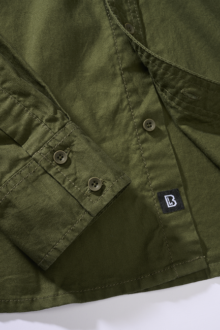 Brandit Flanellshirt srajca, olivno zelena