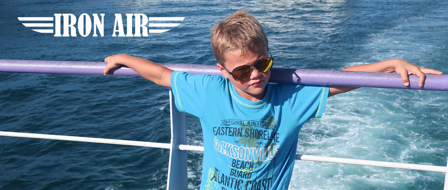 ActiveSol Kids Iron Air polarizacijske sončna očala otroška, oranžna/oblučna