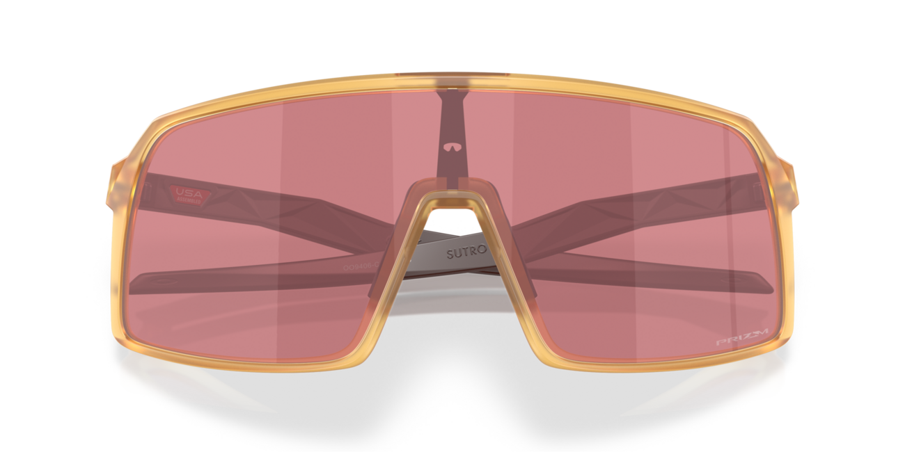 Oakley SUTRO sončna očala s okvirjem Matte Trans Light Curry in lečami Prizm Dark Golf iz jekla