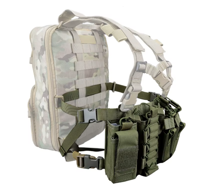 DRAGOWA D3 Chest Rig, Black