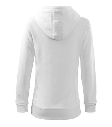 Malfini Kangaroo pulover ženski 280g/m2, bela