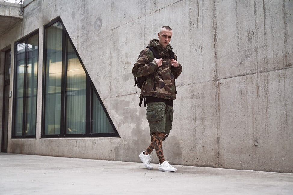 Brandit Savage Vintage kratke hlače, Swedisch camo