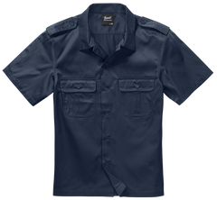Brandit US short-sleeve shirt, Navy