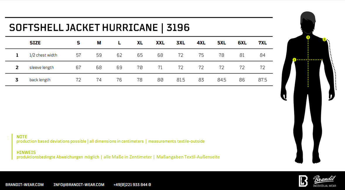 Brandit Hurricane Μπουφάν Softshell, Ανθρακίτης
