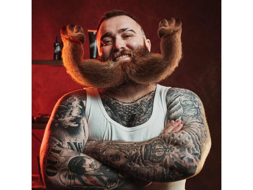 Angry Beards Roller & Doping Set za rast brade in brkov
