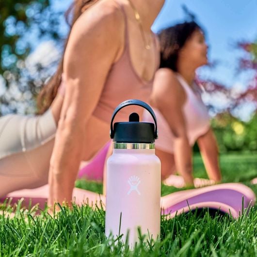 Hydro Flask Wide Flex Straw Cap črna termosteklenica s slamic 32 OZ 946 ml