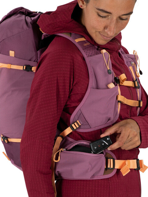 OSPREY TEMPEST VELOCITY 20 pohodniški nahrbtnik, pashmina/melon
