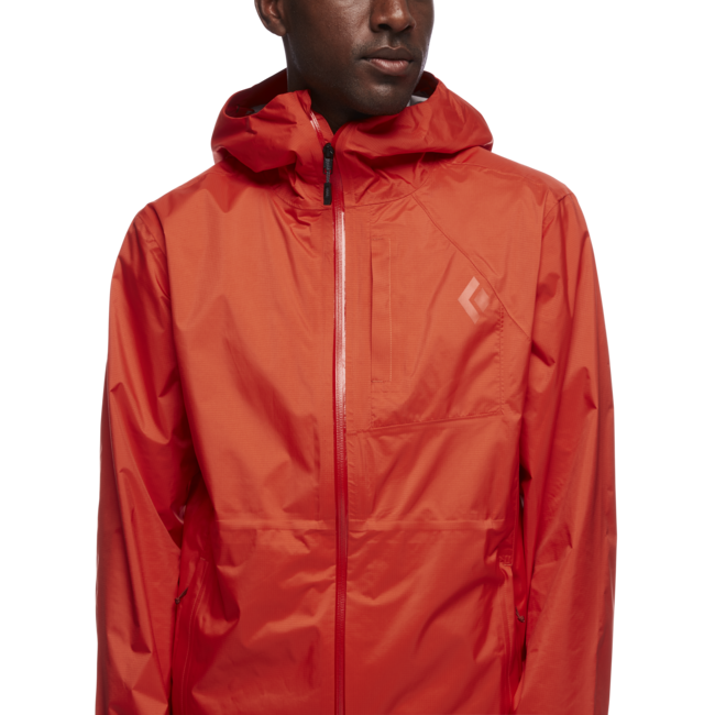 Black Diamond Treeline Rain Shell nepremočljiva jakna moška, octane