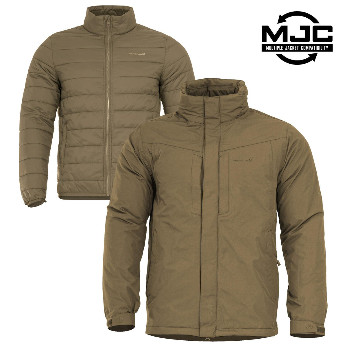 Pentagon Gen V 3.0 men's winter jacket, coyote