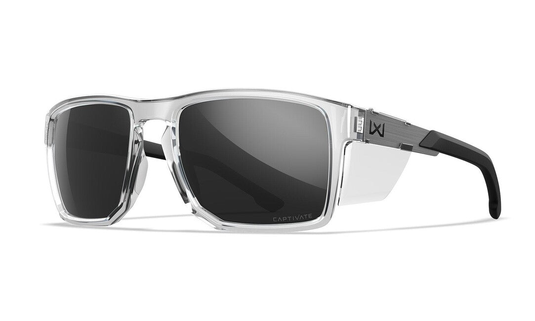 Wiley X Apex sončna očala, Captivate Grey/ Gloss Crystal Clear