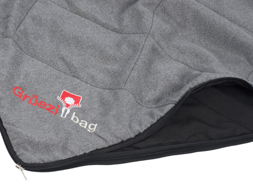 Grüezi-Bag Grüezi Wellhealth Woolblanket, siva