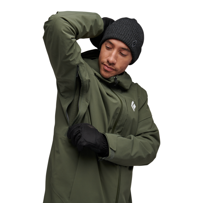 Black Diamond Recon Insulated Shell nepremočljiva jakna moška, tundra
