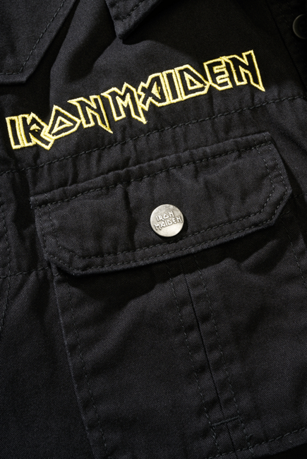 Brandit Iron Maiden FOTD vintage srajca brez rokavov, črna