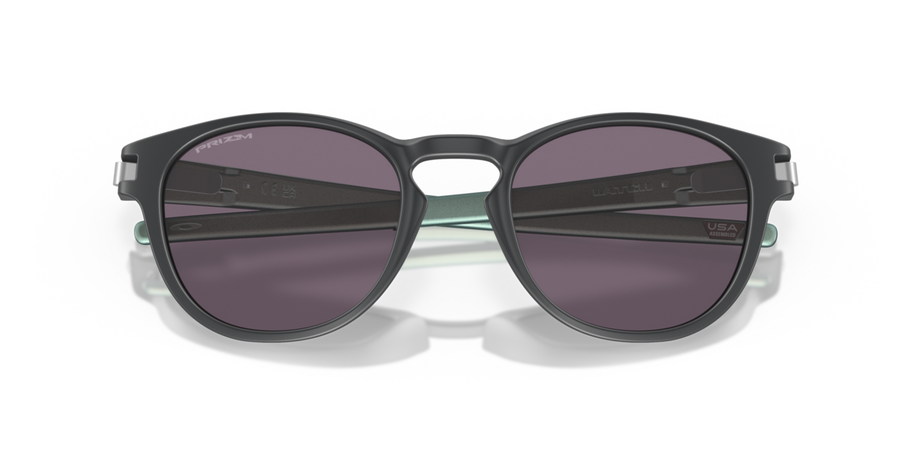 Oakley LATCH sončna očala s steklom Matte Carbon in leči Prizm Grey, 53