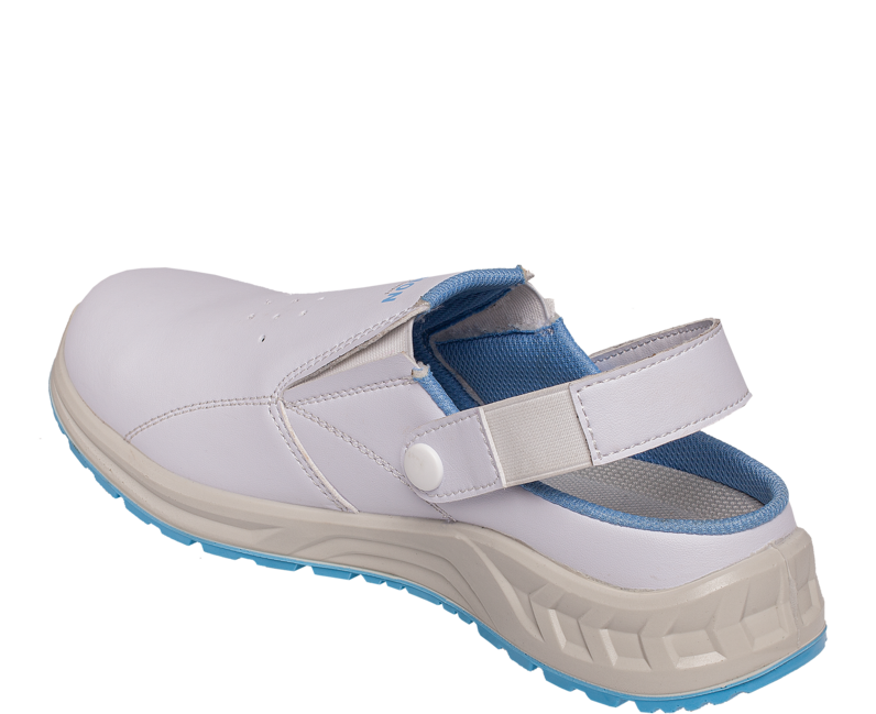 BENNON WHITE OB Slipper delovni čevlji