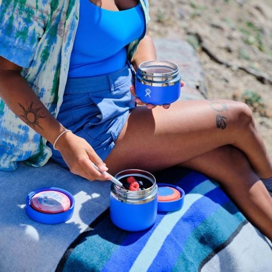 Hydro Flask Θερμική Δοχείο Φαγητού Insulated Food Jar 20 OZ 591 ml, μαύρο