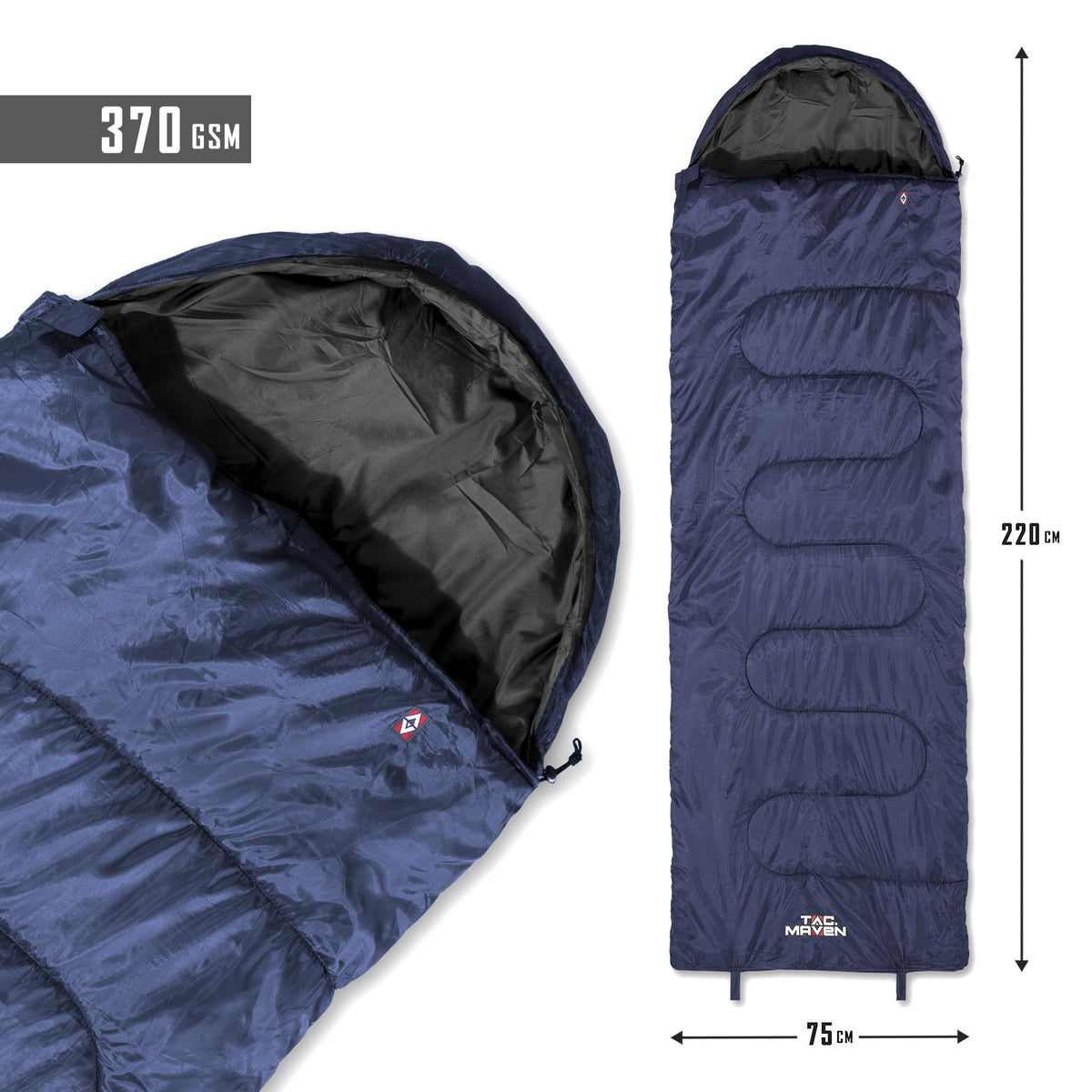 Pentagon Major Sleeping Bag 0°C/+10°C, Dark Blue