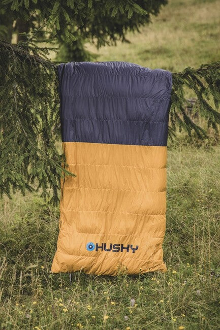 HUSKY Drafy papirnat zimski spalna vreča -20, modra/oranžna