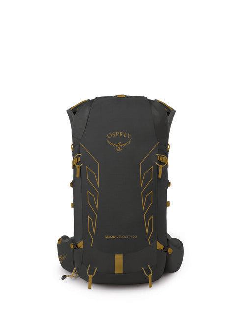 OSPREY TALON VELOCITY 20 pohodniški nahrbtnik, temno oglje siva/drsteni rumena