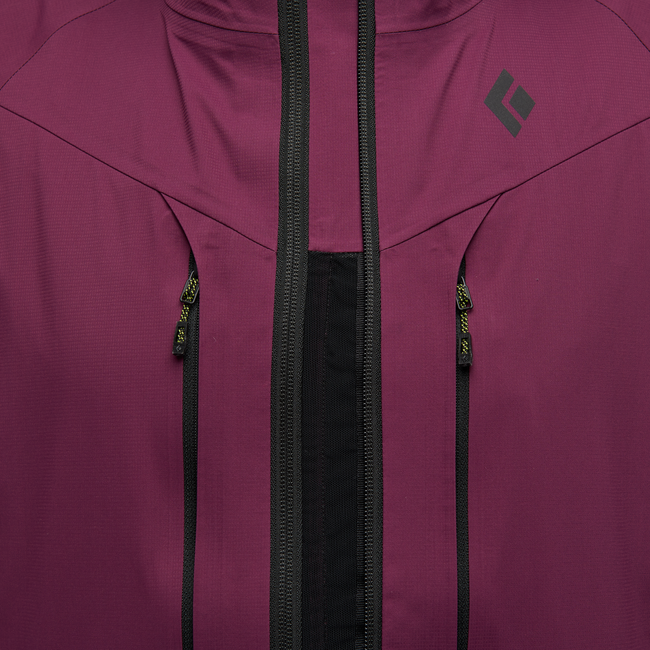 Black Diamond Dawn Patrol Hybrid Shell softshell jakna ženski, blackberry-black