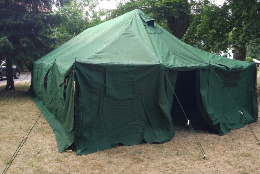 Mil-Tec vojni šotor PE, olivno zelen, 6x5 m
