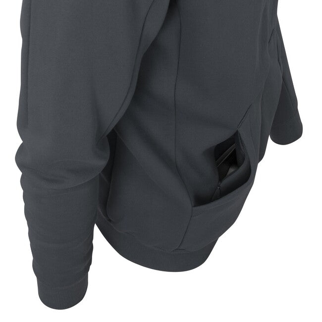 Helikon-Tex mestska pulover taktična FullZip, rdeča