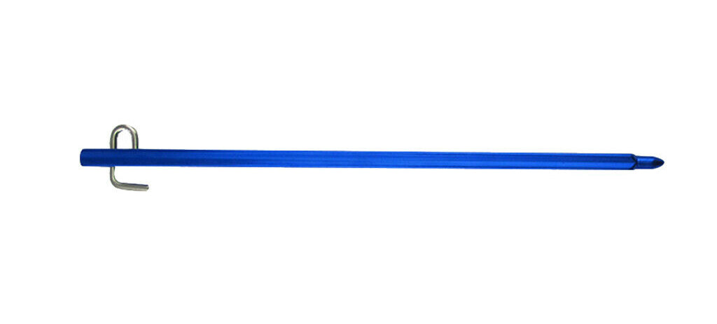 BasicNature Steady klini za šotor 30 cm, modri, 4 kos