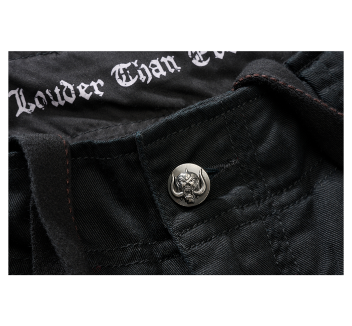Brandit Motörhead Urban Legend Shorts, Black