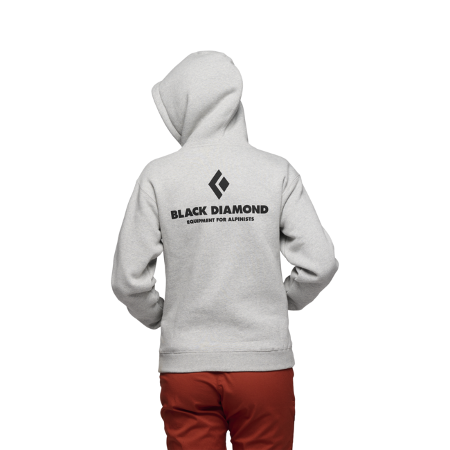 Black Diamond Equipment for Alpinists pulover s kapuco ženski, nickel heather